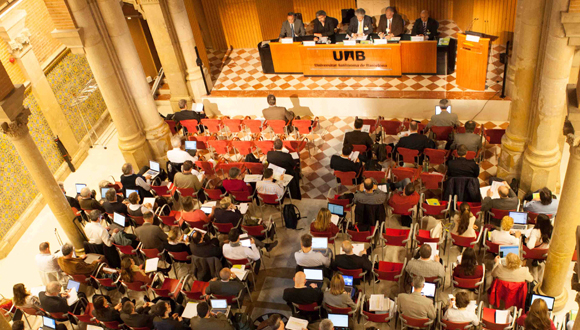 Moment de l'acte inaugural del GEPW7. Moment de l'acte inaugural del GEPW7.